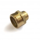 Ниппель латунный 1/2" на 3/4" дюйма